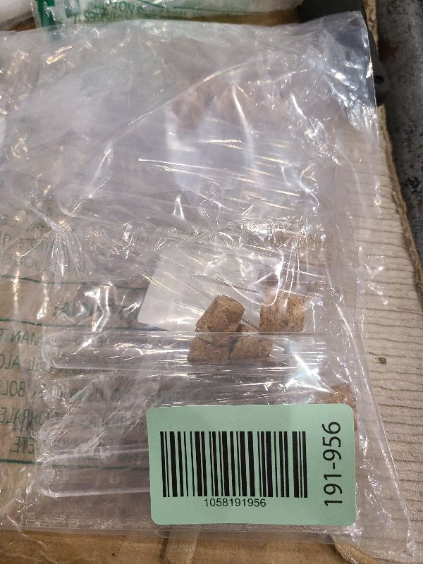 Photo 1 of 15x100mm (15ml) Plastic Test Tubes with Lids, Clear Vials with Seal Cap Container Transparent Test Tubes with Cork Stoppers for Jewelry Seed Beads Powder Spice Liquid Storage (15 PCS)