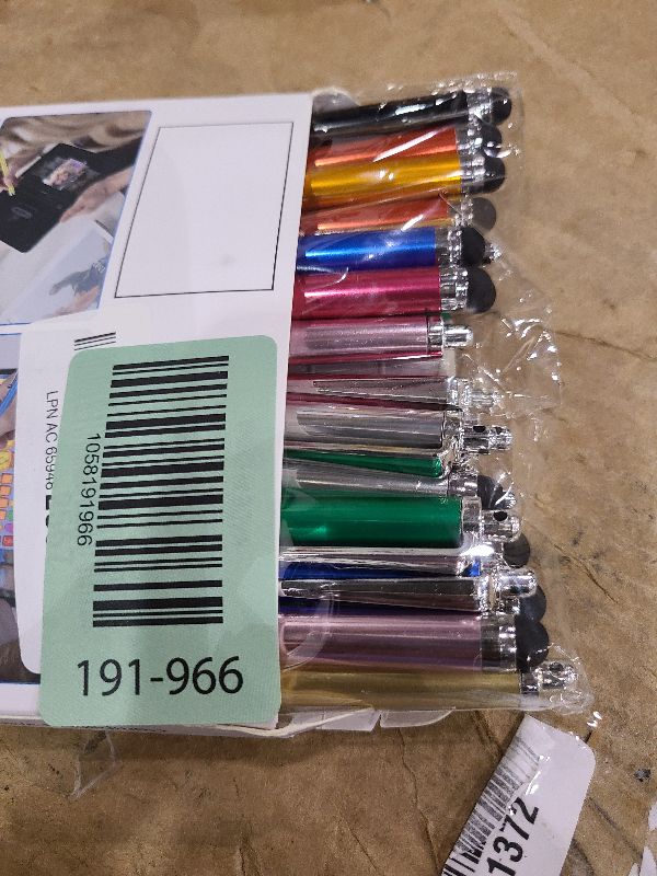 Photo 1 of 20 Pack Stylus Pen,Stylus Pen for Touchscreen High Precision and Sensitivity for Everyday Writing/Drawing,Universal Stylus Compatible with All Touch Screens,10 Colors