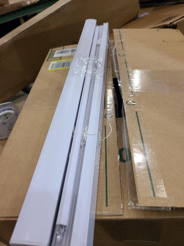 Photo 1 of 1-inch Aluminum Mini Blinds for Windows, Waterproof Venetian Blind Custom Size 20" 25" 35" 45" 60" 70" 80", Cordless Sun Blocking Horizontal Window Shades Suitable for Indoor(White)