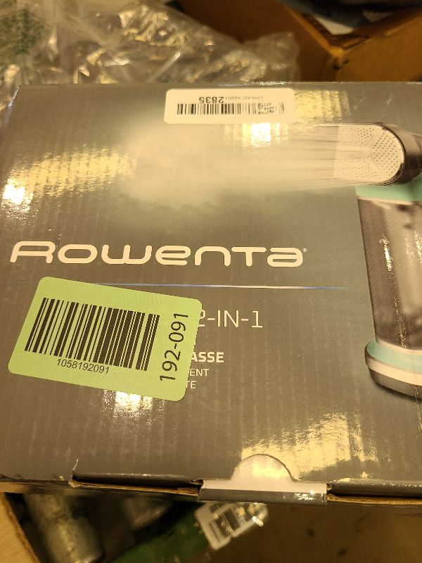 Photo 1 of Rowenta Handheld Steamer for Clothes, Pure Force 2in1 Steamer & Iron, 1875W, Vertical/Horizonal Steaming & Ironing, Lightweight, Auto-off, XL power, 1875 Watts, DR8822