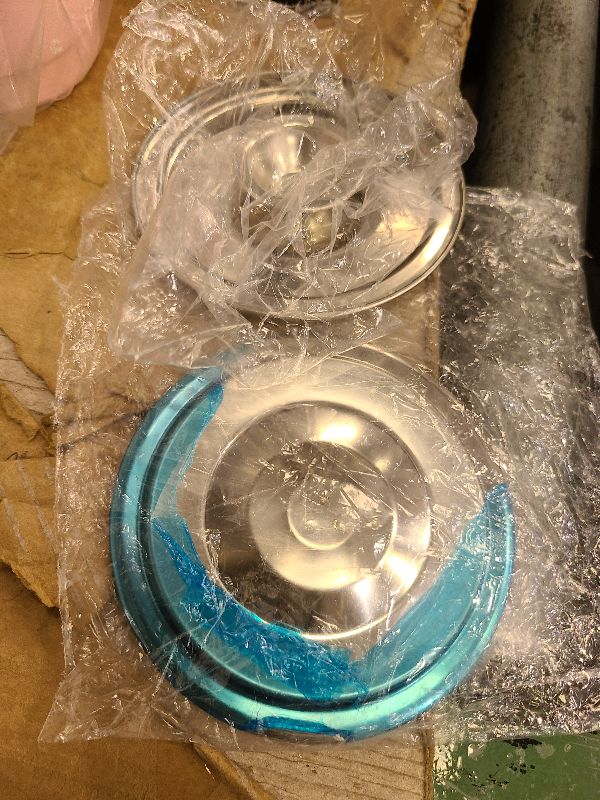 Photo 1 of 4 Inch Universal Pan Lid, 2Pcs Stainless Steel Bowl Cover, Small Pot Lid Milk Cookware Lid Replacement Accessories, 10cm