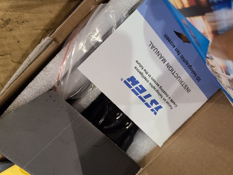 Photo 1 of 3d hologram led fan projector 50CM (20-in) 3D Hologram Fan with Bluetooth – LED Holographic Display, Wireless Audio Sync, Commercial Advertising Projector, WiFi & APP& Remote Control Control