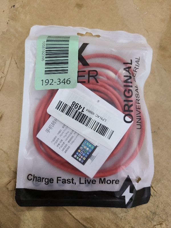 Photo 1 of [Upgraded] Lightning to HDMI Adapter, Apple MFi Certified 1080P HDTV Cable Adapter Compatible with iPhone, iPad, iPod Digital AV Sync Screen Connector on HD TV Monitor Projector (Red)