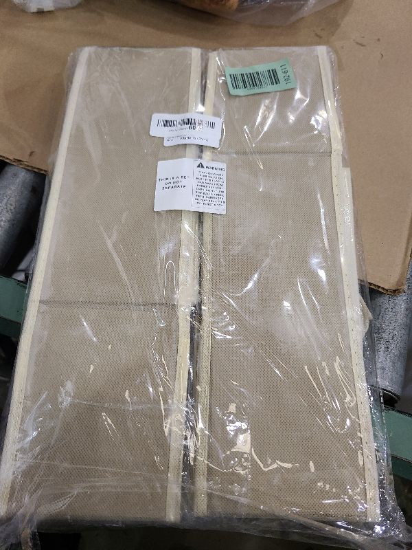 Photo 1 of 12 Pack Drawer Organizers, Drawer Dividers Storage Bins, Foldable Drawer Organizers for Clothing, Cloth Clothes Drawer Organizer for Underwear,Folded Clothes,Baby Clothing,Socks,Bra,Towels,Ties