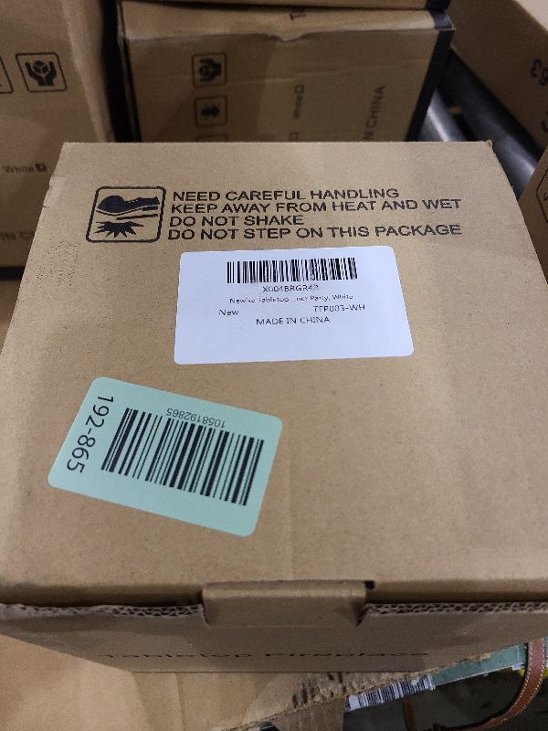 Photo 1 of  Tabletop Fire Pit Portable Fireplace white 