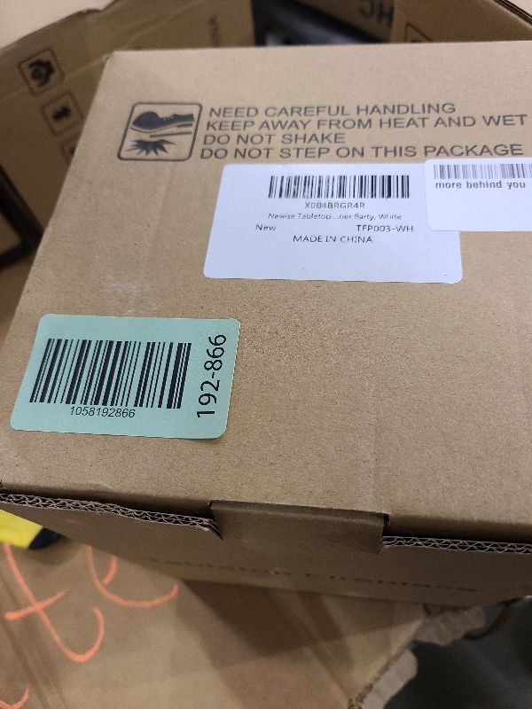 Photo 1 of Tabletop Fire Pit Portable Fireplace white