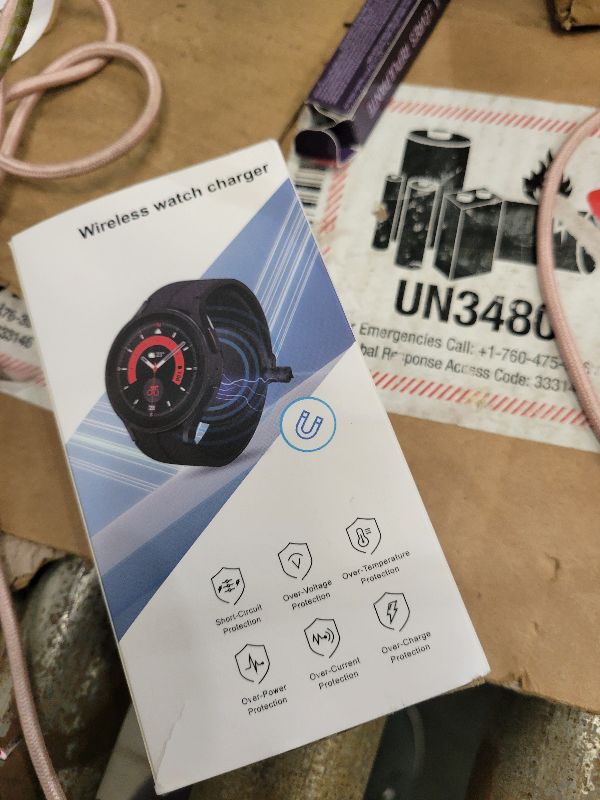 Photo 1 of 2 in1 Samsung Watch Charger,25W USB C Fast Charger Compatible with Galaxy Watch 8/7/6/6 Classic/5 Pro/5/4 /4 classic/3/Active2/1 and GalaxyS24/S23 /S22/21/20 Note/Z Fold 6(5ft)