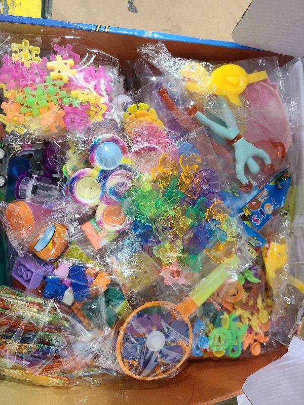 Photo 1 of 1000 PCS Party Favors for Kids Fidget Toys Bulk, Easter Eggs Fillers Treasure Box Prizes for Kids Classroom Birthday Gifts Bulk Toys Goodie Bags Stuffers Party Supplies