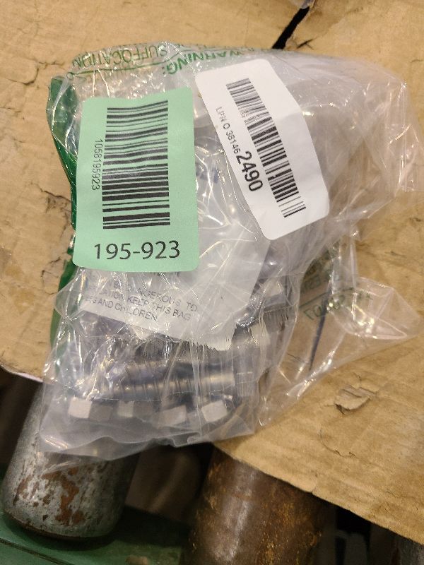 Photo 1 of 3/8 x 2 Stainless Lag Bolt (25-Pack) 18-8 Stainless Steel, Heavy Duty Hex Wood Lag Screw, ASME B18.2.1 Commercial/Industrial Grade by Makers Bolt