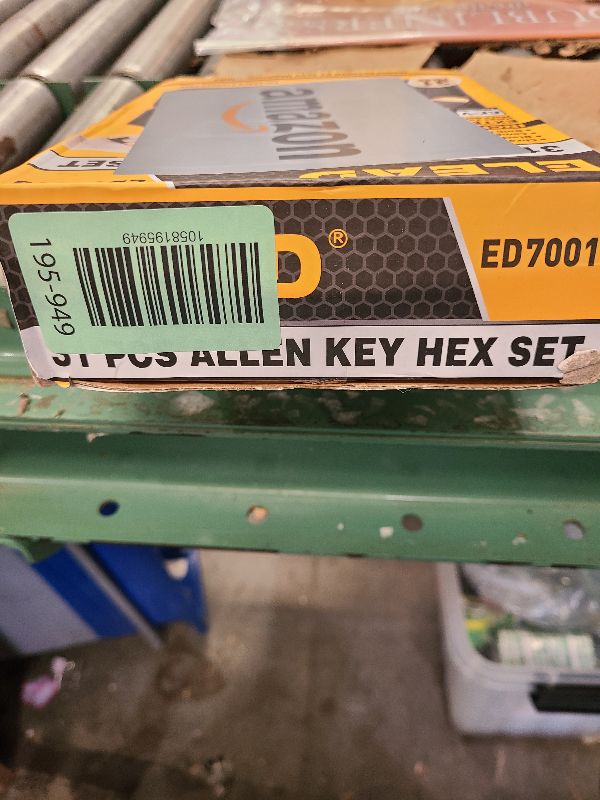 Photo 1 of 31-Piece Hex Key Set - Allen Wrench Set, SAE and Metric Allen Keys MM(0.7mm-10mm) SAE(0.028"-3/8) Heat-Treated, Torque Handle, High Leverage, Long & Short Keys, Easy Organization