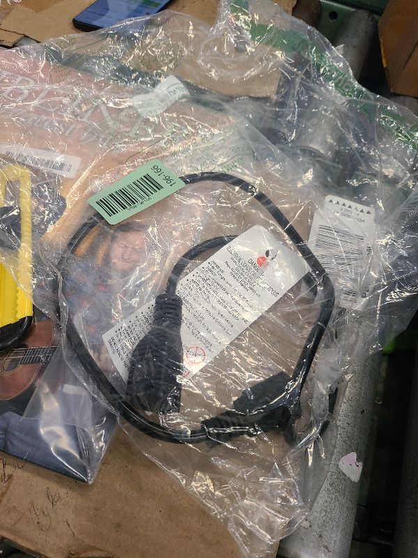 Photo 1 of 3FT 13A 125V 1625W ETL Listed?16/3 Indoor Extension Cord Black?Short Extension Cord for Laptops, Coffee Makers, Office Home Appliances, 3 Prong Small Resistant Cable Flexible