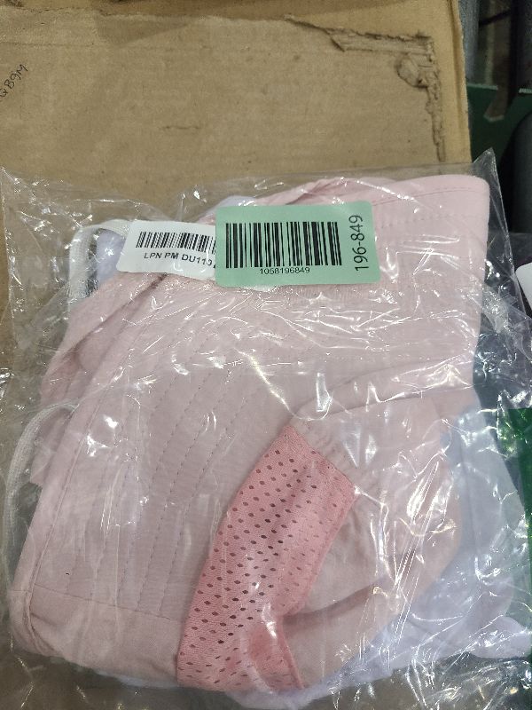 Photo 1 of 2-Pack Toddler Baby Sun Hat Summer UPF 50+ Protection for Boys Girls Kids Adjustable Beach Hats with Bucket Wide Brim Age 1-7 Years Outdoor(Small,Pink + White)
