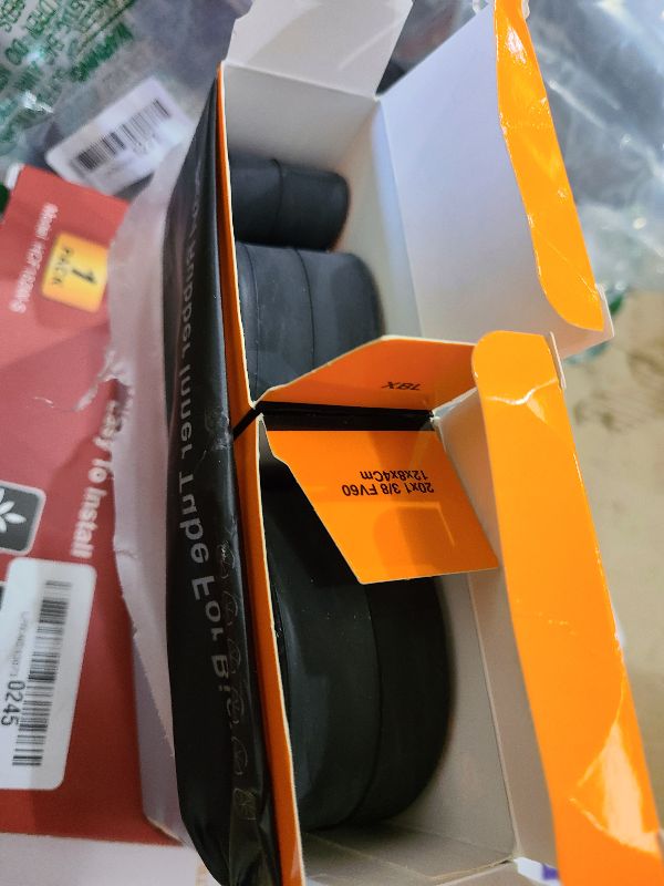 Photo 1 of 2-PCS Heavy Duty Bike Tubes 20x1 3/8 (37-451) FV60mm Presta Valve Premium Butyl Rubber Inner Tubes Replacement for 20 x 1 3/8 20x1 3-8 Bike Bicyle Tire Tubes