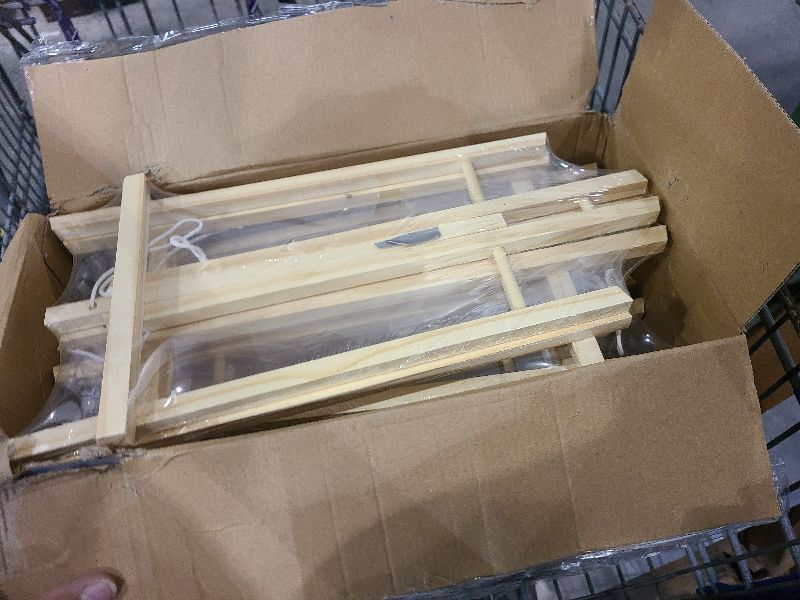 Photo 1 of 16 Pack 15 Inch Wood Easels, Easel Stand for Painting Canvases, Art, and Crafts, Tripod, Painting Party Easel, Kids Student Tabletop Easels for Painting, Portable Canvas Photo Picture Sign Holder