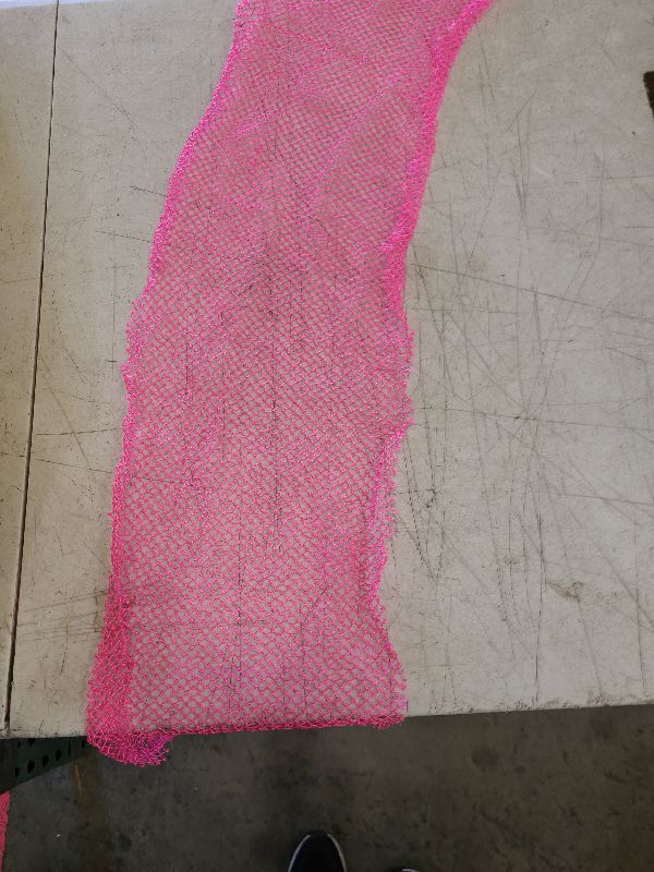 Photo 1 of Geiserailie African Net Sponge Long Bathing Net Shower Body Scrubber Back Scrubber Skin Smoother Bathing Sponge for Daily Use or Stocking Stuffer(Pink)