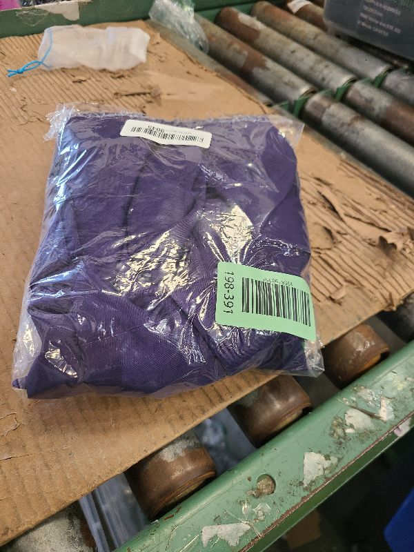 Photo 1 of 2 sheer purple curtain panels, 42 x 63