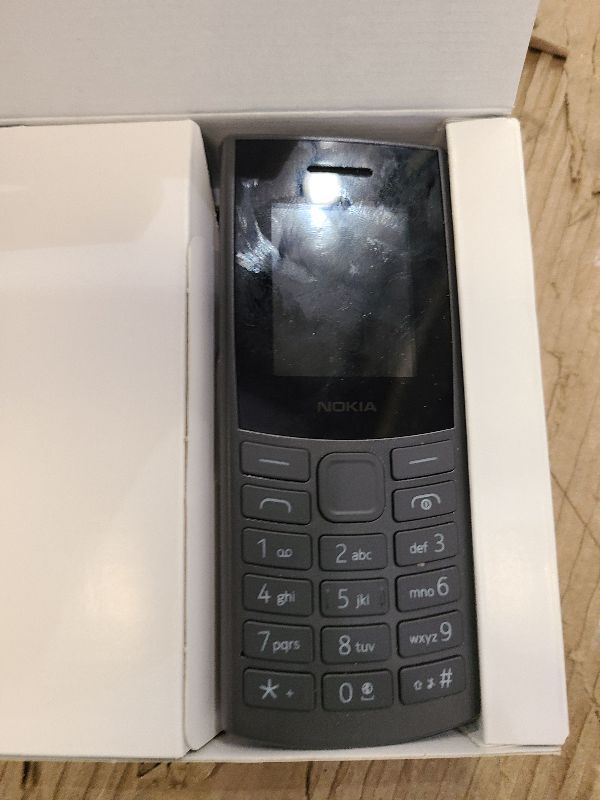 Photo 1 of (334)
Nokia 105 4G | Dual SIM | GSM Unlocked Mobile Phone | Volte | Charcoal | International Version | Not AT&T/Cricket/Verizon Compatible