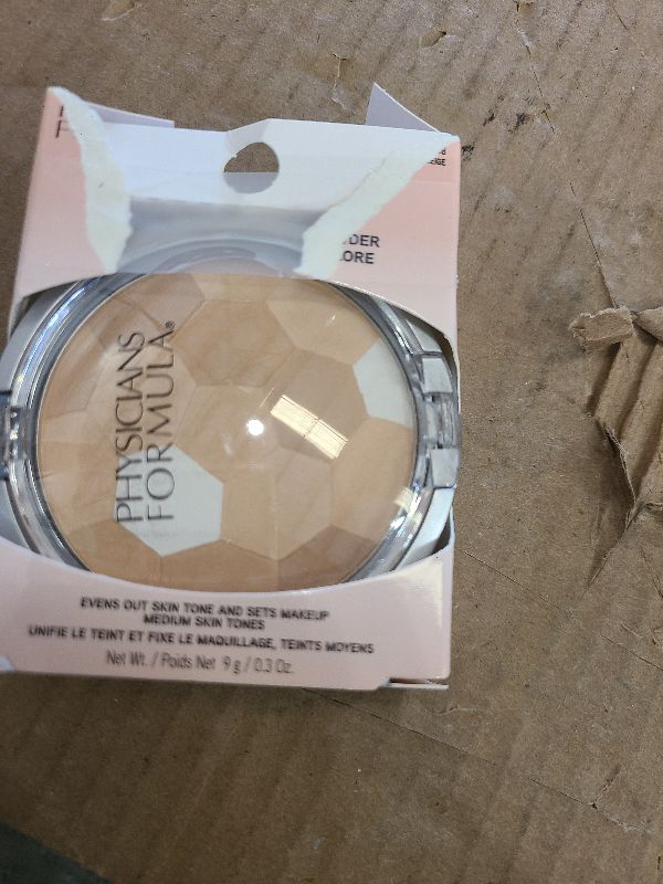 Photo 1 of Physicians Formula Setting Powder Palette Multi-Colored Pressed Finishing Powder, Natural Coverage, Beige, Dermatologist Tested, Clinicially Tested