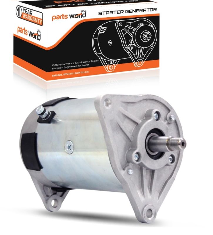 Photo 1 of 12V Starter Generator for Club Car DS 1996-2007 Golf Cart | EZ-GO Golf Cart TXT Models 1980-1993|1018337-01 101833701CC G096503 G278441 GHI0001 34175101 RG00504-1 Year Support