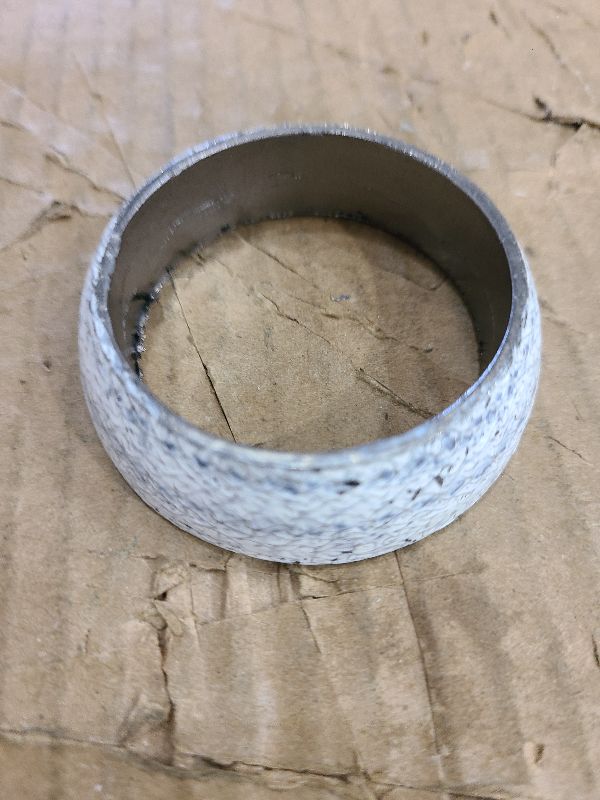 Photo 1 of 54mm Car Exhaust Manifold Gasket, Graphite Exhaust Flange Muffler Gaskets Replacement, Automotive Exhaust Ring Donut Gaskets Seal Mufflers to Prevent Leaking Between Exhaust-Manifold & Exhaust-Pipe