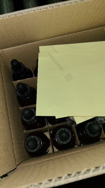 Photo 1 of 24 Pcs, 2 oz Dark Amber Dropper Bottles with 6 Small Funnels & 1 Long Glass Labels - 60ml Tincture Bottles w/ Eye Dropper for Essential Oils, Perfume, Hair Oil, Liquids - Leak Proof Travel Bottles