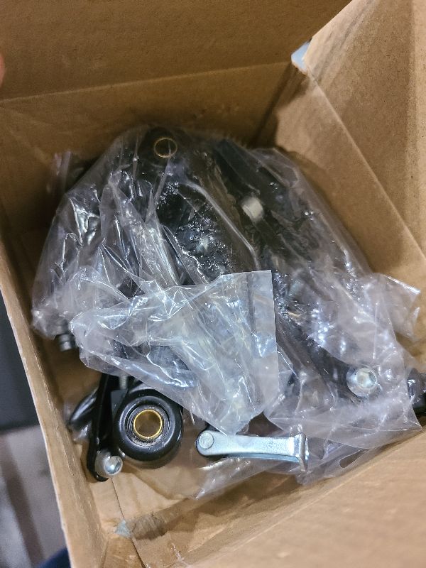 Photo 1 of Complete Bike Brake Set, Black Front and Rear Bike MTB Hybrid Brake Inner and Outer Cables and Lever Kit Includes Callipers Levers Cables Black