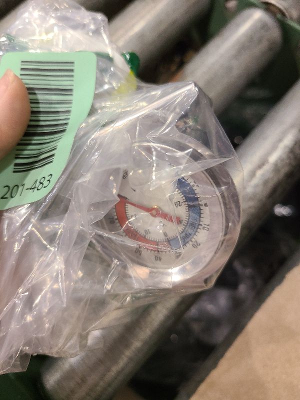 Photo 1 of 2 Pack Refrigerator Thermometer, 30-30°C/20-80°F, Classic Fridge Thermometer Large Dial with Red Indicator Thermometer for Freezer Refrigerator Cooler