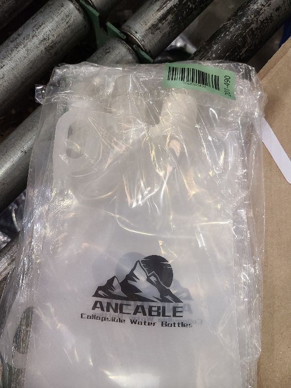 Photo 1 of 1L Hiking Collapsible Water Bottles, 4-Pack 33OZ BPA-Free Foldable Backpacking Water Bottle for Travel Camping Hiking