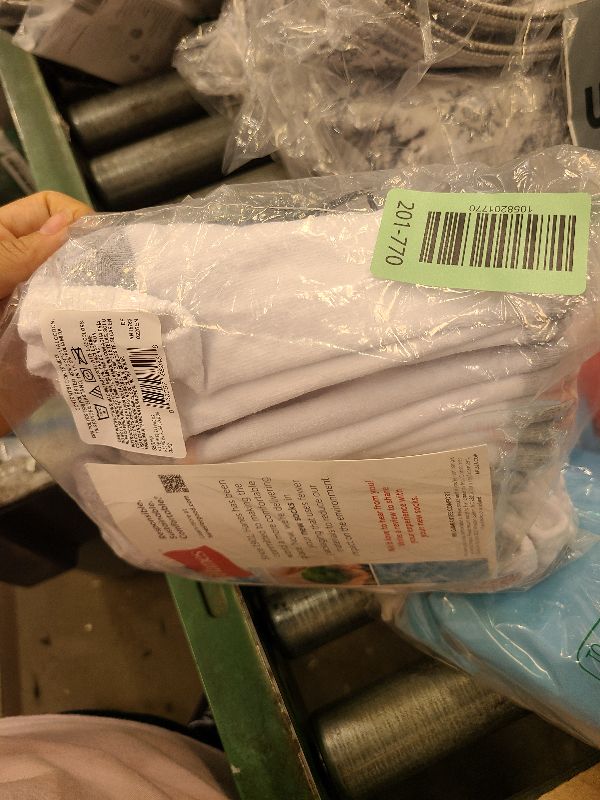 Photo 1 of Hanes Womens Value Pack, No Show Soft Moisture-wicking Socks, Available In 10 And 14-packs, White - 10 Pack, 8-12 US