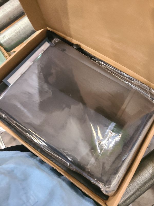 Photo 1 of 100% Blackout Blind Magnetic Window Cover 118 x 57Inch,No Drill,Cut Any Size/Shape,Portable Black Out Shades Curtains for Nursery Bedroom,Media Room with Magnetic Closure