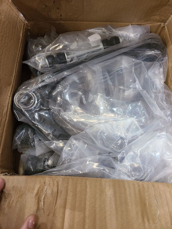 Photo 1 of 12pcs Front Suspension Kit for Chevy Avalanche Tahoe Silverado Suburban 1500 GMC Sierra Yukon XL Cadillac Escalade ESV EXT, 2 Upper Control Arms 2 Lower Ball Joints 2 Sway Bars 4 Tie Rods 2 Boots