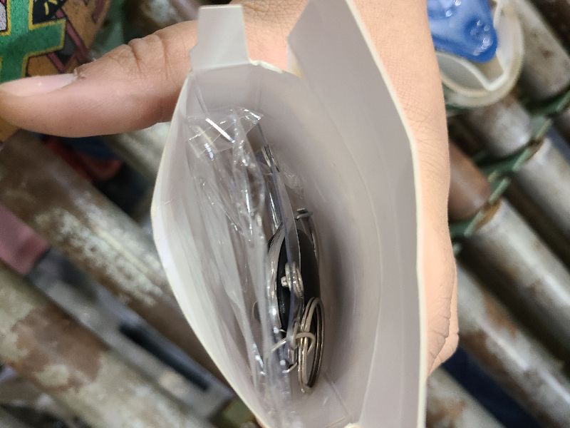 Photo 1 of 2 Set Badge Holder Retractable Clip Heavy Duty Badge Reel with Acrylic Clear Vertical ID Card Badge Holders for Work Office Nurse Teacher Student