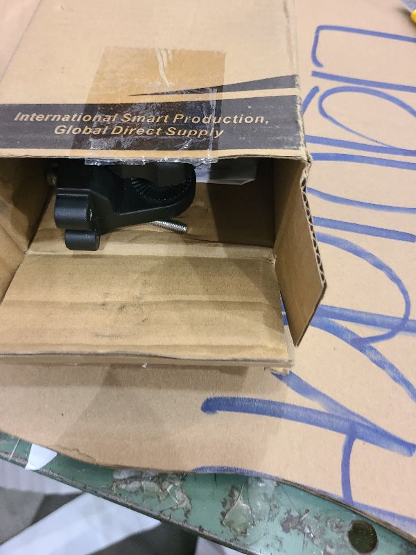 Photo 1 of 10L0L Heavy Duty Golf Push Cart Umbrella Holder - 180° Adjustable Aluminum Base for Golf Carts, Strollers, Wheelchairs & Bikes | Universal Mounting Design