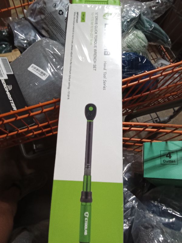 Photo 1 of 1/2 Drive Click Torque Wrench Dual-Range?10-170.0ft.lb/13.60-230.5Nm?±3% Precision Torque Wrench 1/2 Drive, 72 Tooth Dual-Direction Adjustable Torque Wrench for Bicycle, Moto and Car Maintenance