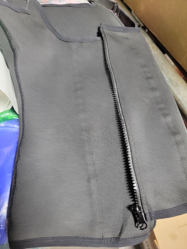 Photo 1 of  MERYOSZ Zipper Waist Trainer for Women - Mesh Corset Shapewear Tummy Control Body Shaper Waist Cincher Postpartum Girdle M