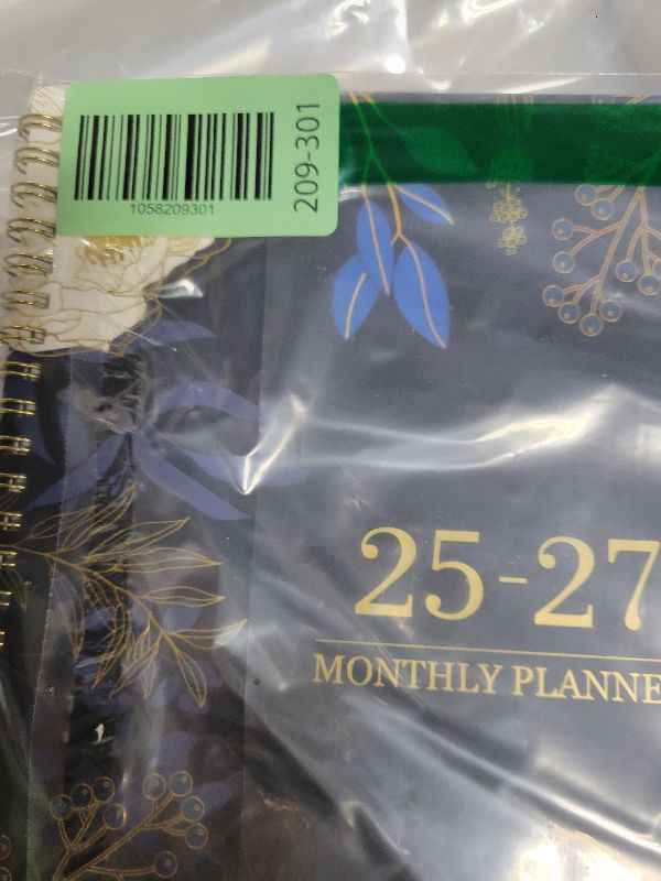 Photo 1 of 2025-2027 Monthly Planner - 2 Year Monthly Planner/Calendar 2025-2027, Academic Planner, Jul 2025 - Jun 2027, 11" x 9", 24 Months, Tabs, Back Pocket, Holidays, Twin-Wire Binding, Note Pages