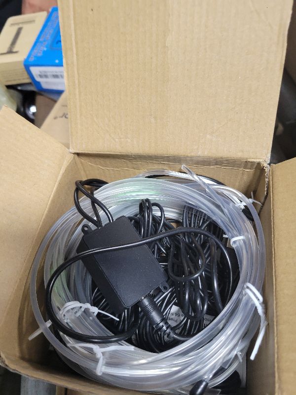 Photo 1 of 5 in 1 Car Led Strip Lights with App Control, RGB Colors Interior Car Lights, Ambient Led Lighting Kit, 4 Light Flashing Modes, USB Neon Accessories for Doors, Center Console