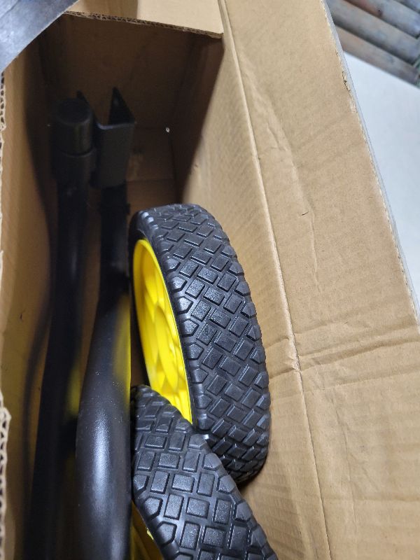 Photo 1 of 40065 Generator Wheel Kit for Champion 2800-4750-Watt Generators with Folding Handle and Never-Flat Tires