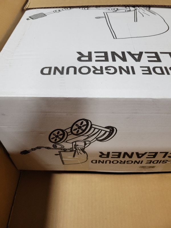 Photo 1 of MAKHOON Upgrade Pool Pressure Side Sweeper: Professional Solution for Cleaning Your Swimming Pool (Four Wheels are Better Than Three)