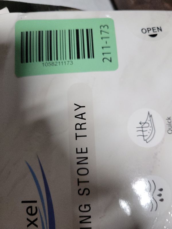 Photo 1 of 2PCS Water Absorbing Stone Tray, Fast Drying Diatomite Stone Sink Tray, Water Absorbent Diatomite Coasters, Stones Soap Trays for Kitchen Sink, Bathroom Counter Hand Soap Dish & Holders