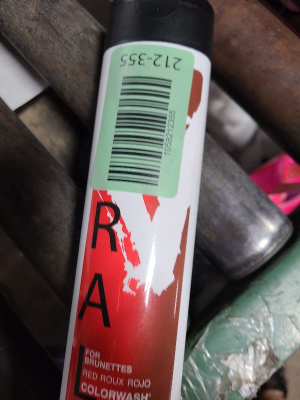 Photo 1 of Red Hair Color Depositing Colorwash, Red Viral Shampoo for Brunettes and Brown Hair + Bondfix Bond Rebuilder, Semi Permanent Hair Color, Vegan Hair Dye by Celeb Luxury