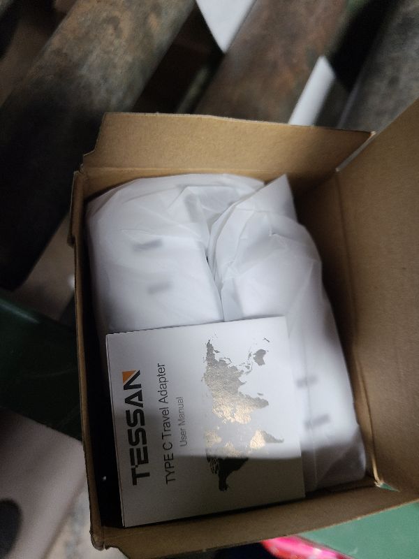 Photo 1 of 2 Pack European Plug Adapter USB C, TESSAN US to Europe Adapter 4 Outlets 3 USB Charger, Type C International Power Adaptor to Italy Spain France Portugal Iceland Germany, Europe Travel Essentials