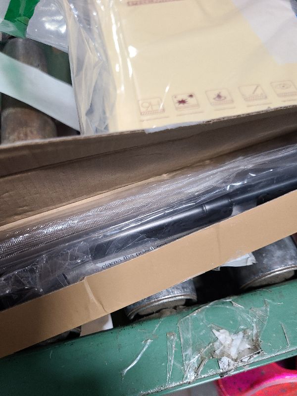 Photo 1 of 2 Pcs 17 Inch 35lbs/156N Gas Strut 17.5" Spring Shock for Truck Cap Camper Shell Pickup Cab Canopy Door Topper Rear Window C16-02648 C1602648