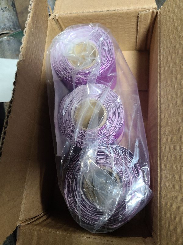 Photo 1 of 3 Rolls 98.4 Glitter Bulletin Board Borders Set - Ft Dark Purple Bulletin Board Decorations for Classroom, Office?School Supplies & Home DIY - Perfect for Teachers, Posters & Birthday Party Decor
