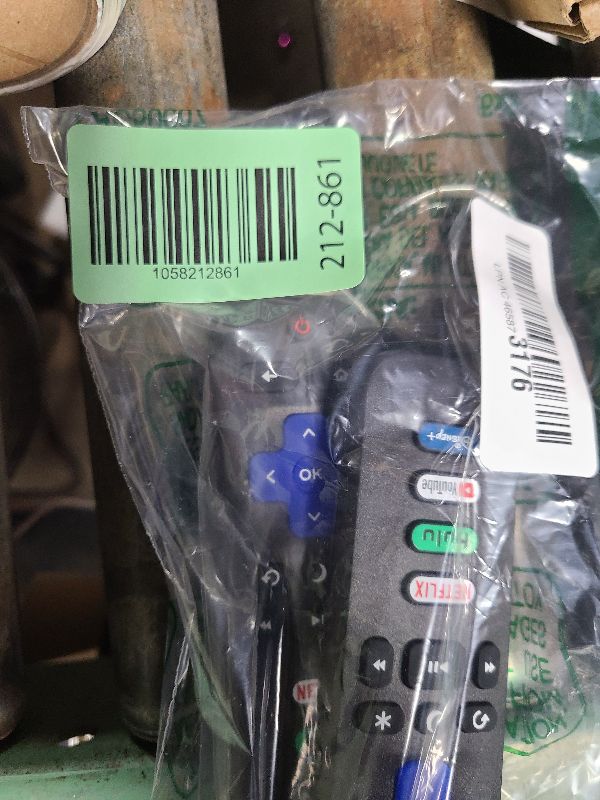 Photo 1 of (Pack of 2) Replacement-Remote-Control for Roku-TV,Compatible for TCL Roku/Hisense Roku/Onn Roku/Philips Roku Smart TVs(Not for Roku Stick and Box)