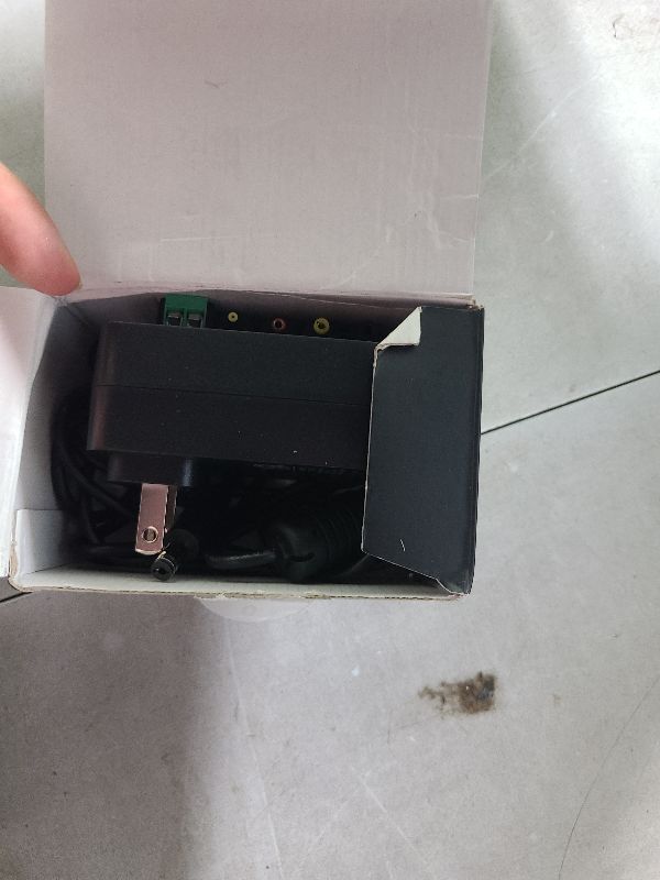 Photo 1 of 24V 1A Power Adapter with US Plug - 100-240V AC Input to 24V DC Output - Compatible with Security Cameras/Routers