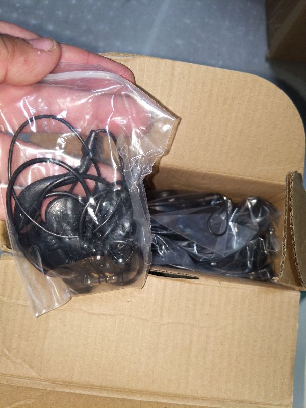 Photo 1 of 30 Pcs Walkie Talkie Earpiece with Mic 2 Pin Two Way Radio Ear Piece Microphone Earbud Bulk Single Wire Earhook Headset Compatible with Baofeng UV-5R BF-888S Arcshell Retevis H-777 RT21 RT22
