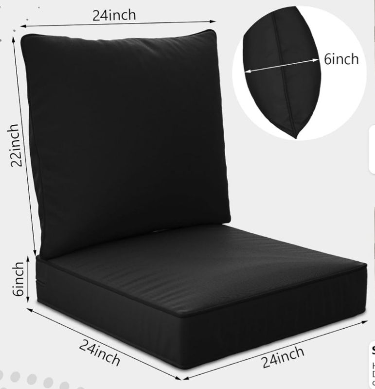 Photo 1 of  Outdoor Deep Seat - Waterproof & Fade 