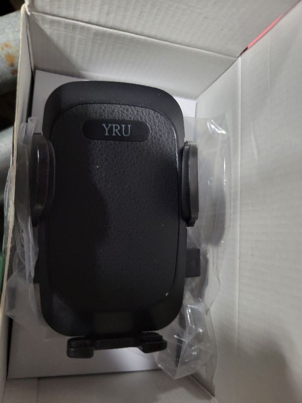 Photo 1 of [2025 Upgrade Extreme Strong Suction] YRU Car Phone Holder Mount,[Bumpy Road Stable]Dashboard Cell Phone Holder for Car Vent Windshield Phone Stand for iPhone 16 15 14 13 Pro Max Samsung Truck, Black