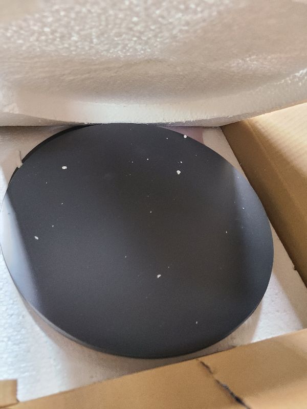 Photo 1 of 10 Inch Round Mirror Plate, Set of 12-1.5mm Thick Glass Plate Mirror Tiles w/Smooth Edges - Perfect Candle Wedding Centerpiece Table Decorations, Home Accent Wall Decor, & More - PARNOO